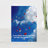 I'm sorry I made you cry. カード (裏面)