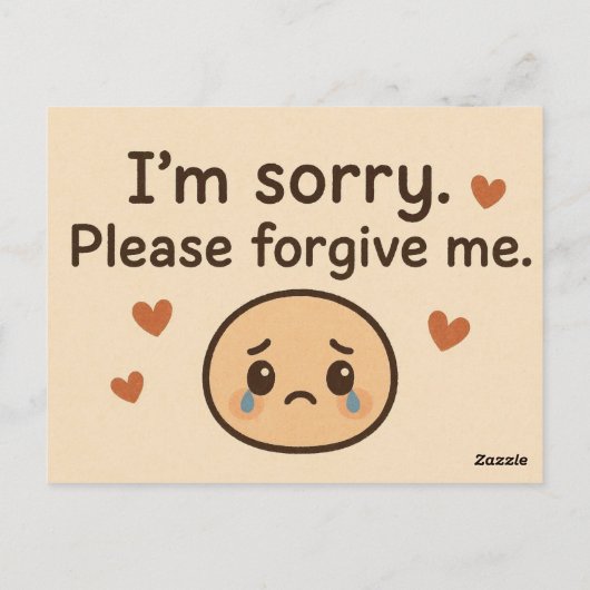 Im Sorry Postcards  ポストカード (裏面)
