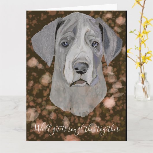 I'm Sorry. We'll Get Through This Together カード (黄色い花)