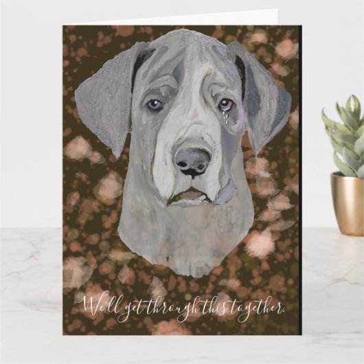 I'm Sorry. We'll Get Through This Together カード (小さな植物)