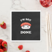 I'm Soy done Kawaii Sushi スタンダードランチョンナプキン (インサイチュ)
