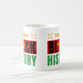 I'm Speaking Black History Month History Teachers コーヒーマグカップ (中央)