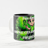 🌟 I'm Special – 脳性まひ認識度デザイン ツートーンマグカップ (正面左)