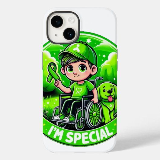 🌟 I'm Special – 脳性まひ認識度デザイン Case-Mate iPhoneケース (裏面)