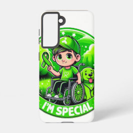 🌟 I'm Special – 脳性まひ認識度デザイン Samsung Galaxy S21ケース