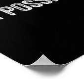 I'm Ssible Motivational Saying ポスター (角)