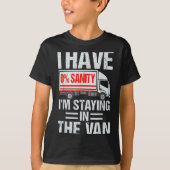 Im Staying In Tha Van Funny Phasmophobia Gamer Men Tシャツ (正面)