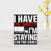 I'm Staying In Tha Van Funny Phasmophobia Gamer Wo カード (黄色い花)