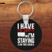 I'm Staying In Tha Van Funny Phasmophobia Gamer Wo キーホルダー (正面)