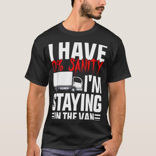 I'm Staying In Tha Van Funny Phasmophobia Gamer Wo Tシャツ (正面)