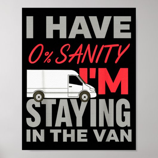 Im Staying In Tha Van Funny Phasmophobia Mans Wome ポスター (正面)