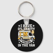 I'm Staying In Tha Van Funny Phasmophobia Women Ma キーホルダー (正面)