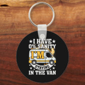 I'm Staying In Tha Van Funny Phasmophobia Women Ma キーホルダー (正面)