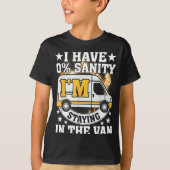 I'm Staying In Tha Van Funny Phasmophobia Women Ma Tシャツ (正面)