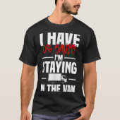I'm Staying In Tha Van Funny Phasmophobia Women's  Tシャツ (正面)
