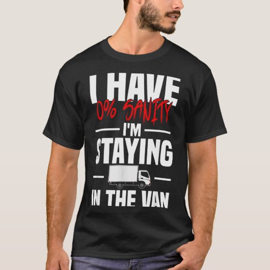 I'm Staying In Tha Van Funny Phasmophobia Women's  Tシャツ (正面)