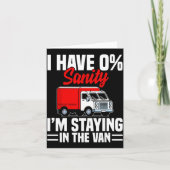 I'm Staying In Tha Van Phasmophobia Funny Gamer Me カード (正面)