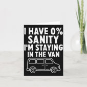 I'm Staying In Tha Van Phasmophobia Funny Gamer Me カード (正面)