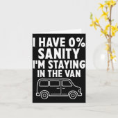 I'm Staying In Tha Van Phasmophobia Funny Gamer Me カード (黄色い花)