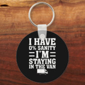 I'm Staying In Tha Van Phasmophobia Funny Gamer Me キーホルダー (正面)
