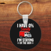 I'm Staying In Tha Van Phasmophobia Funny Gamer Me キーホルダー (正面)