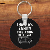 I'm Staying In Tha Van Phasmophobia Funny Gamer Me キーホルダー (正面)