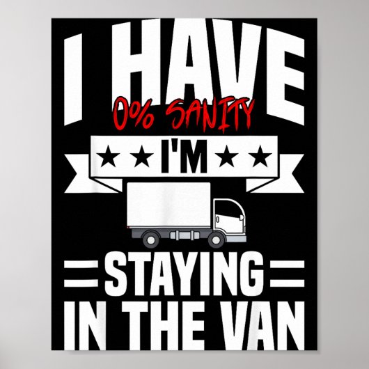 I'm Staying In Tha Van Phasmophobia Funny Gamer Me ポスター (正面)