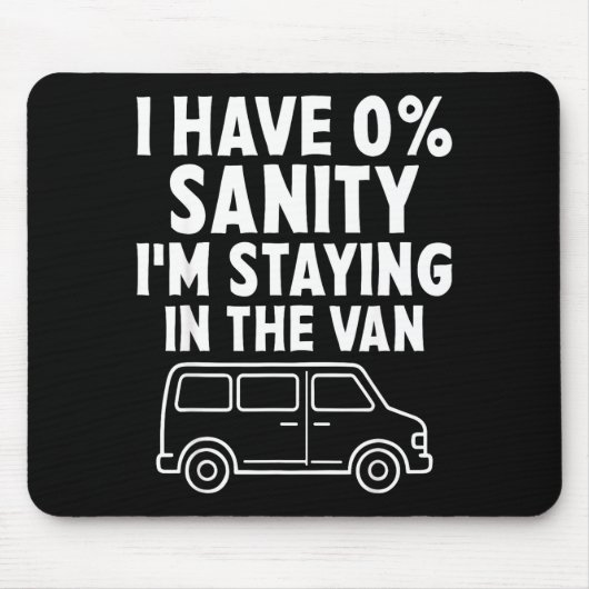 I'm Staying In Tha Van Phasmophobia Funny Gamer Me マウスパッド (正面)