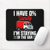 I'm Staying In Tha Van Phasmophobia Funny Gamer Me マウスパッド (マウス)