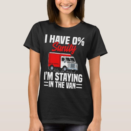 I'm Staying In Tha Van Phasmophobia Funny Gamer Me Tシャツ (正面)