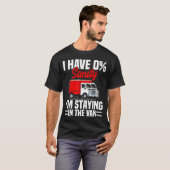 I'm Staying In Tha Van Phasmophobia Funny Gamer Me Tシャツ (正面フル)