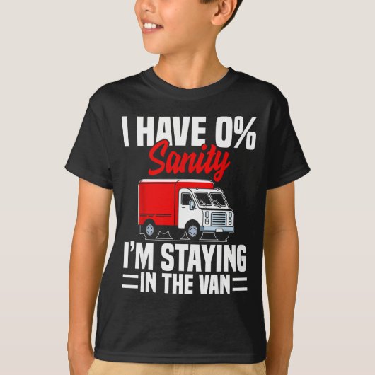 I'm Staying In Tha Van Phasmophobia Funny Gamer Me Tシャツ (正面)