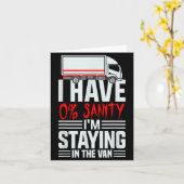 I'm Staying In Tha Van Phasmophobia Funny Gamer Wo カード (黄色い花)