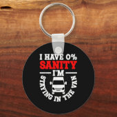 I'm Staying In Tha Van Phasmophobia Funny Man Wome キーホルダー (正面)