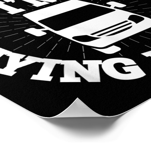 I'm Staying In Tha Van Phasmophobia Funny Man Wome ポスター (角)