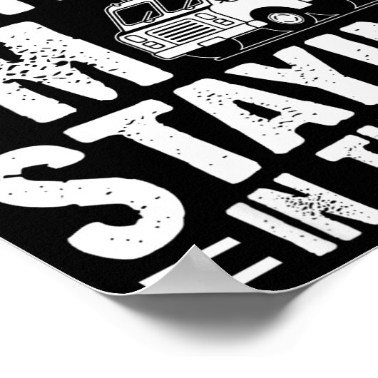 I'm Staying In Tha Van Phasmophobia Gamer Man Wome ポスター (角)