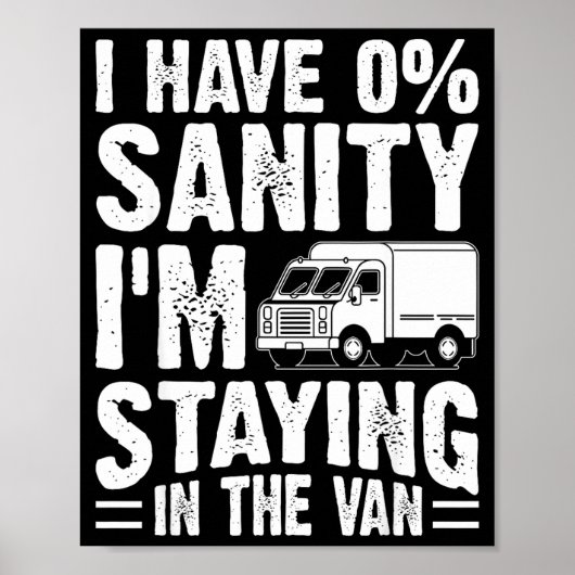 I'm Staying In Tha Van Phasmophobia Gamer Man Wome ポスター (正面)