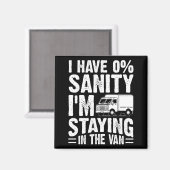 I'm Staying In Tha Van Phasmophobia Gamer Man Wome マグネット (正面/裏面)