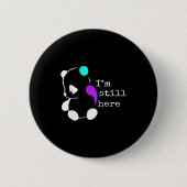 I'm Still Here - Semicolon Gift Suicide Prevention 缶バッジ (正面)