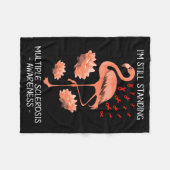 Im Still Standing Multiple Sclerosis Empowering Su フリースブランケット (正面(横))