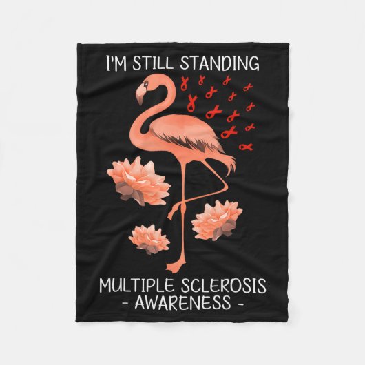 Im Still Standing Multiple Sclerosis Empowering Su フリースブランケット (正面)