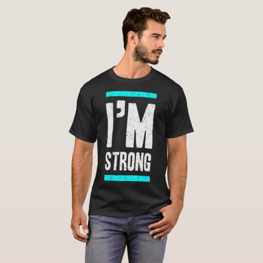 I'm strong tシャツ (正面フル)