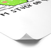 Im Stuck On You Cactus Cute Plant Style  ポスター (角)