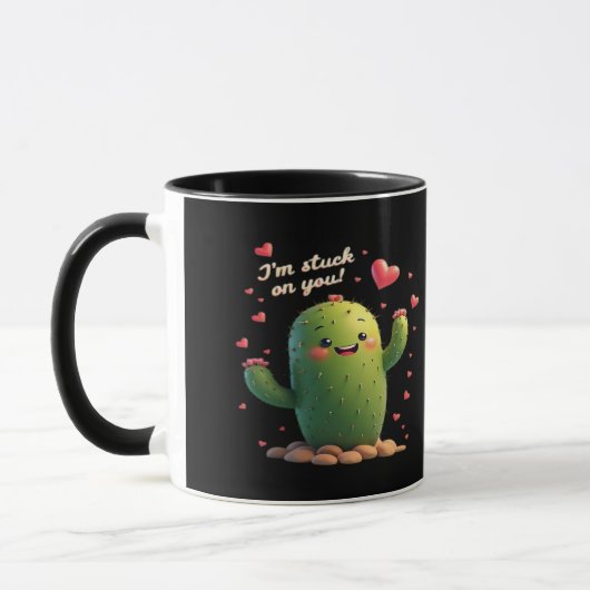 Im Stuck On You Classic Romantic Style  マグカップ (左)