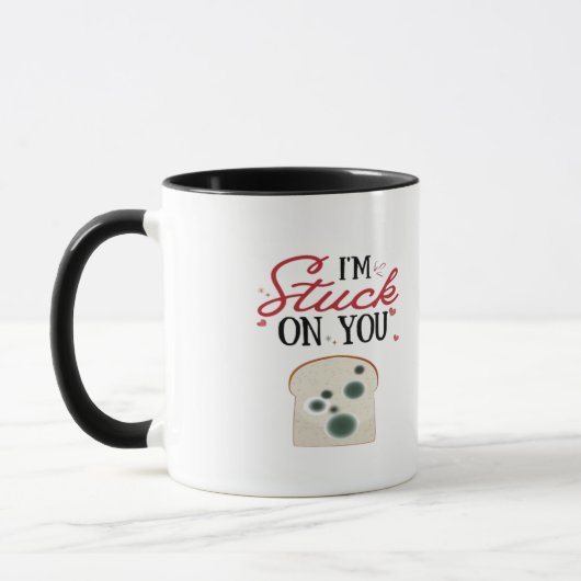 Im Stuck On You Clean Romantic Style  マグカップ (左)