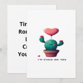 Im Stuck On You Timeless Romantic Style  シーズンカード (正面/裏面)