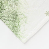 Im Tannenwald フリースブランケット (角)