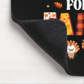 I'm Thankful For My Family Thanksgiving Turkeys Fa マウスパッド (コーナー)