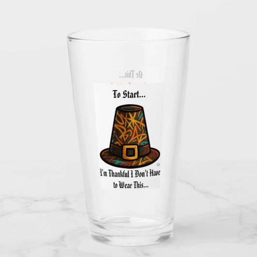 I'm Thankful/GPH タンブラーグラス (正面)