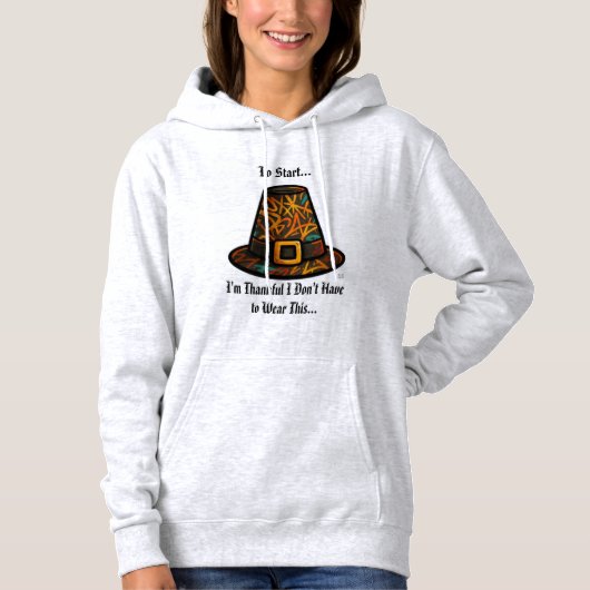 I'm Thankful/GPH パーカ (正面)